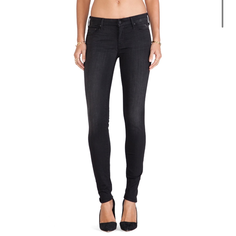 Mother Looker Mid-Rise Skinny Jeans